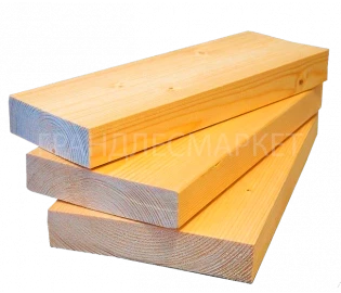 Доска сухая строганная 20х90х3000